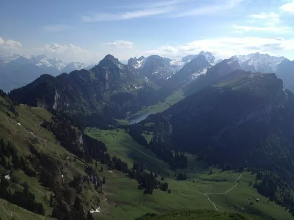 Alpstein, Sicht vom Kamor Alpstein, Sicht vom Kamor