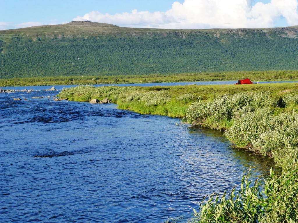 Camp Lappland an einer Topstelle