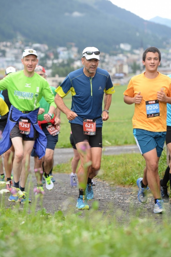 Swissalpine - noch ist es flach