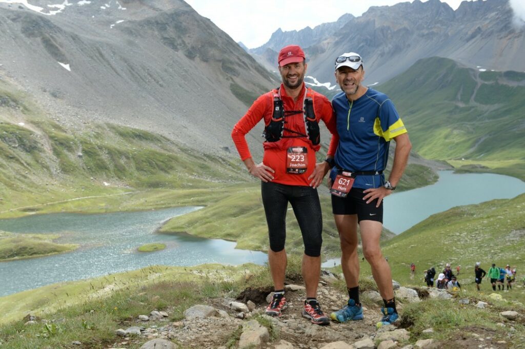 Mit Joachim zwischen Kesch und Sertigpass 